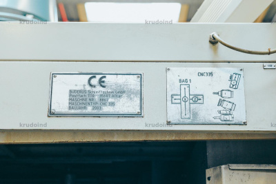 Grinding machine-Buderus,CNC 335-2003 - 4