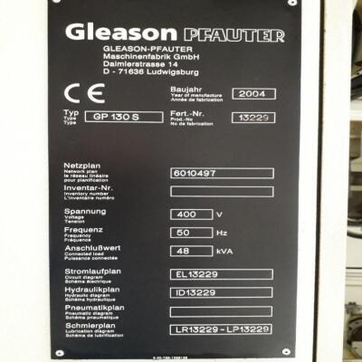 Gear Shaping Machine-Gleason-Pfauter,GP 130 S-2004 - 2